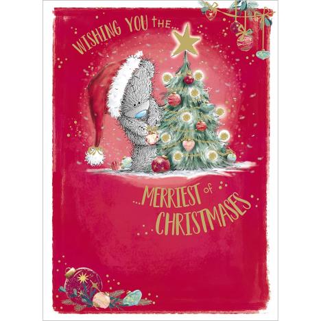 Merriest Christmas Me to You Bear Christmas Card £1.79